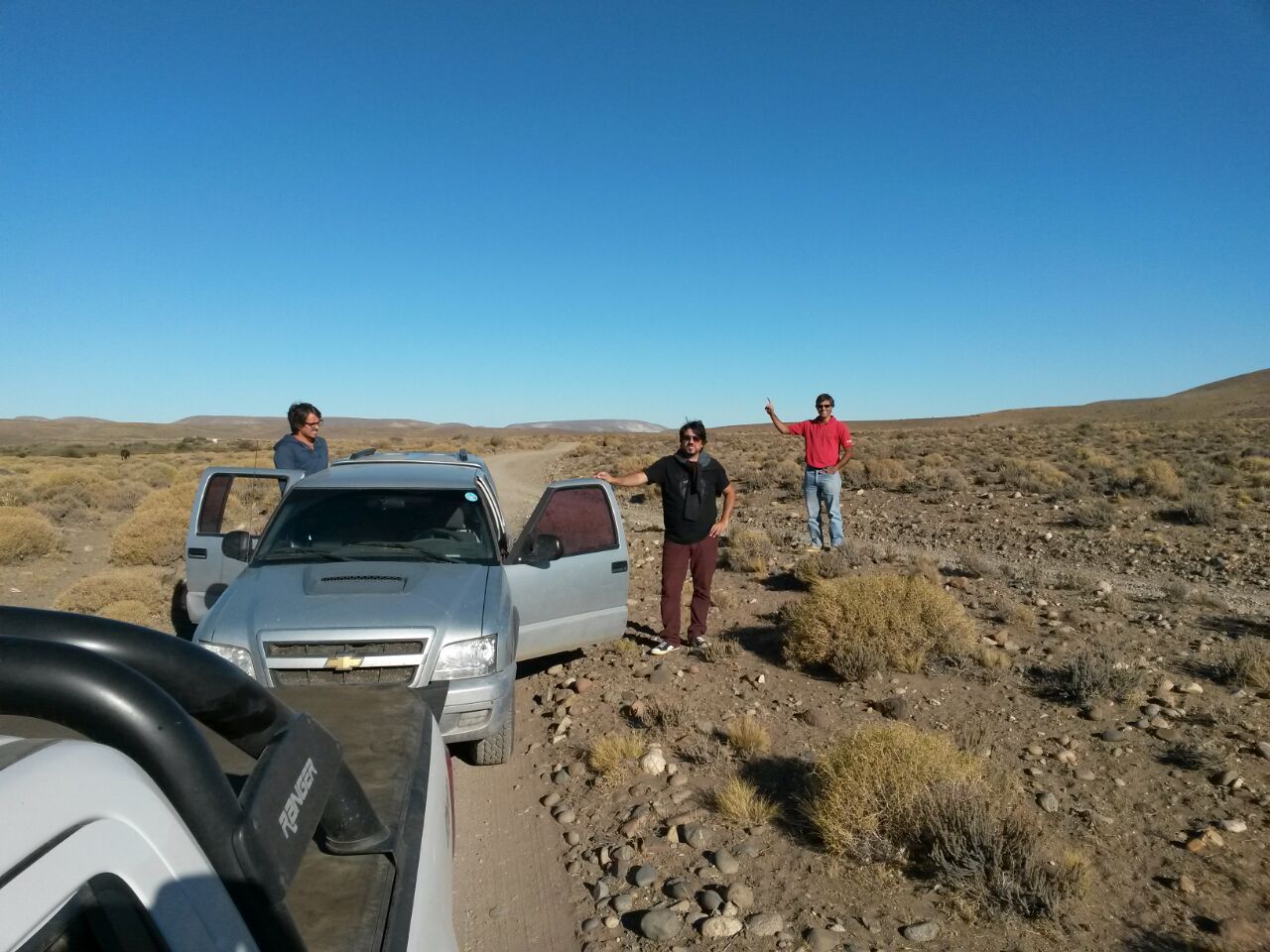 En la ruta